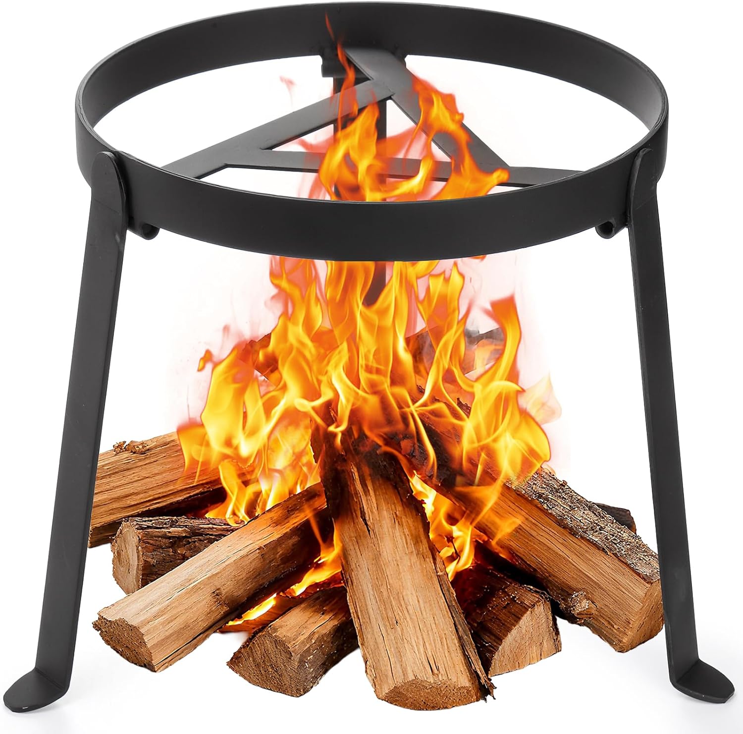 Camping Cooking Dutch Oven - Campfire Tripod, Folding Camping Tripod Grill
