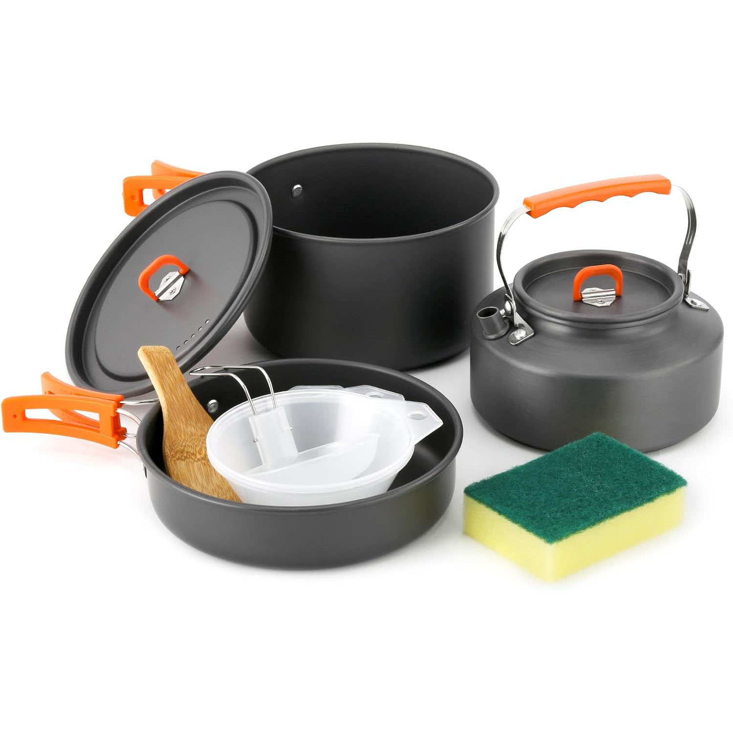 Camping Cooking Kettle - Camping Cookware Camping Pot and Pan