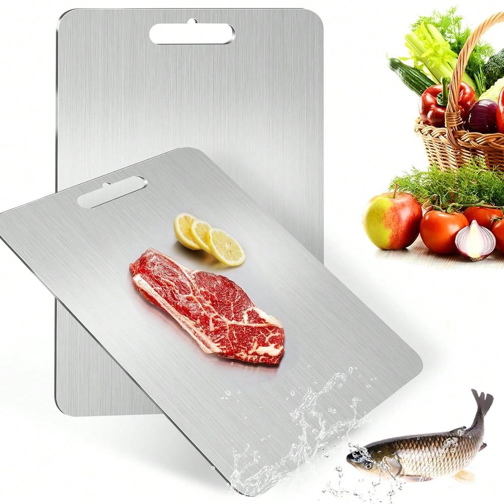 Camp Cutting Board - Pcs Stainless Steel Cutting Boards,304 Steel