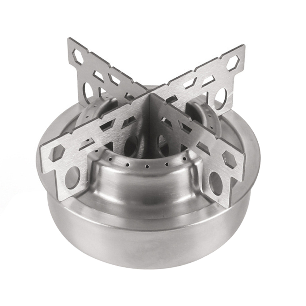 Camping Cooking Burner - Portable Mini Alcohol Stove Crosses Stove