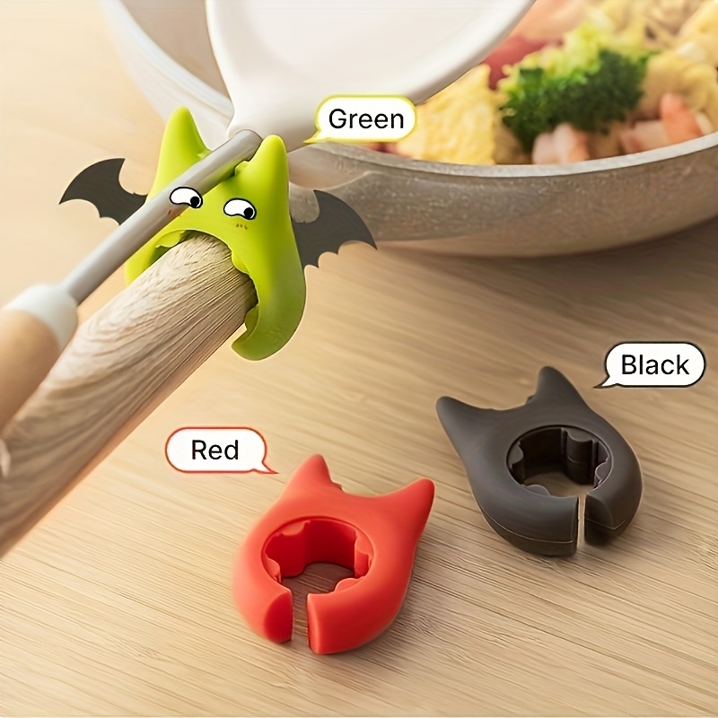 Camping Cooking Kettle - Outdoor Portable Camping Silicone Spatula Holder,