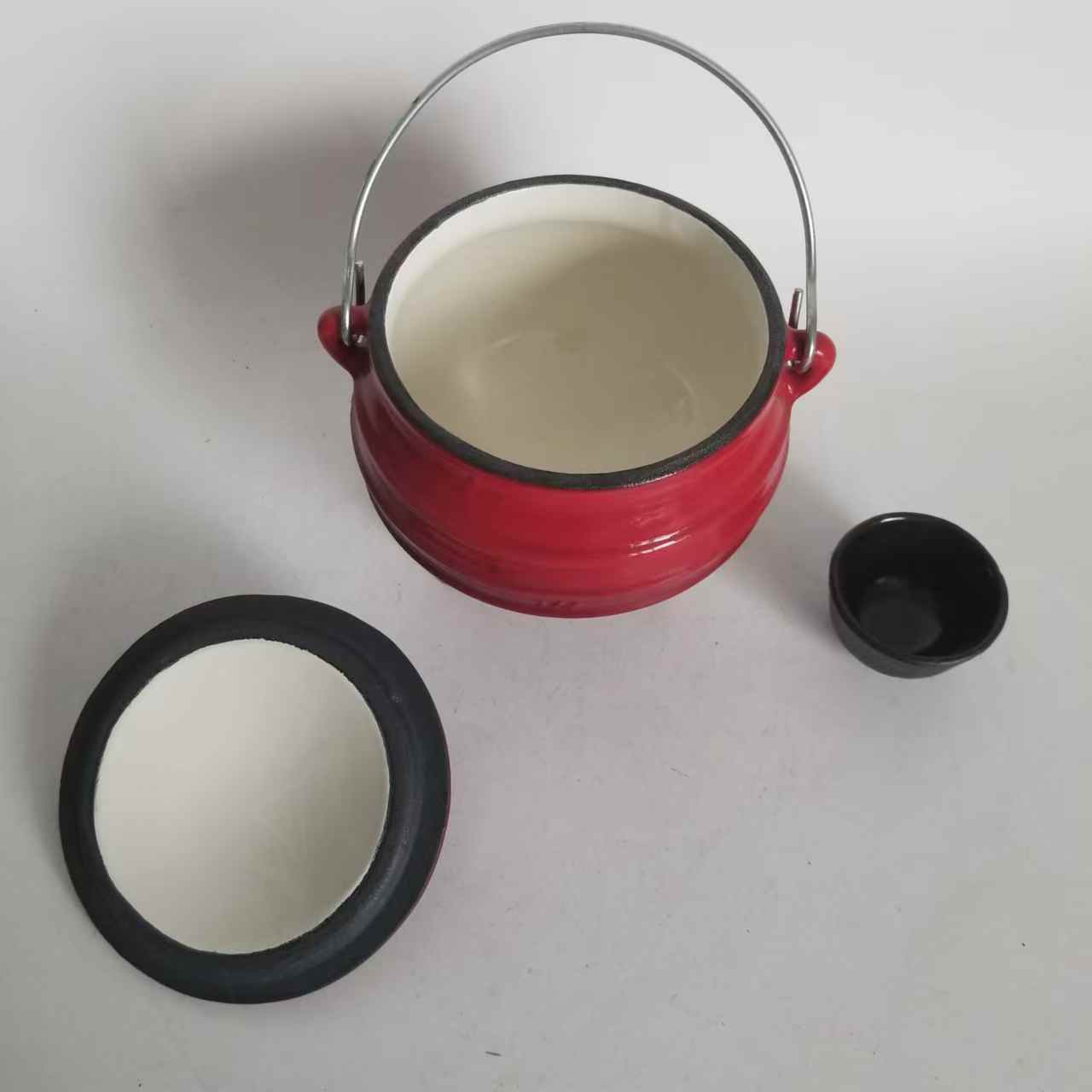 Camping Cooking Dutch Oven - Outdoor Dutch Oven Cast Iron Enamel