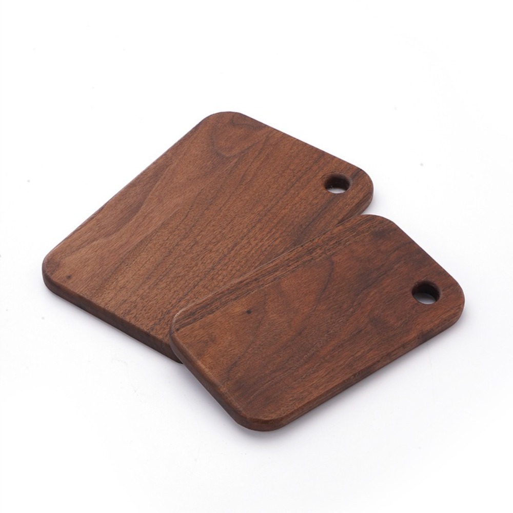 Camp Cutting Board - Wooden Outdoor Cutting Boards Walnut Double-sided