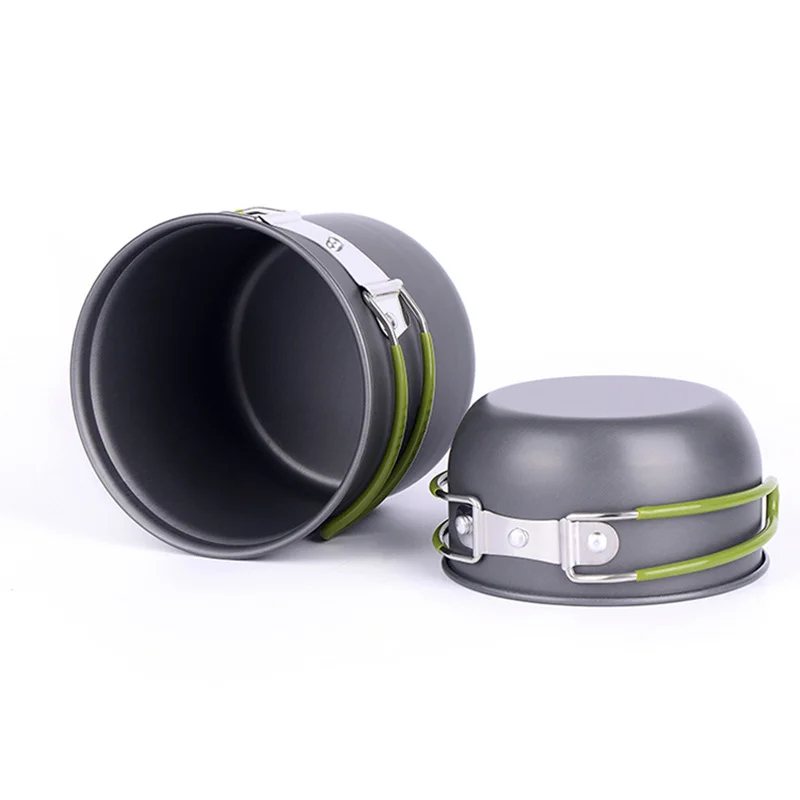 Ultralight Camping Pot Set: Ca - огляд і ціна Camping Cooking Mess Kit