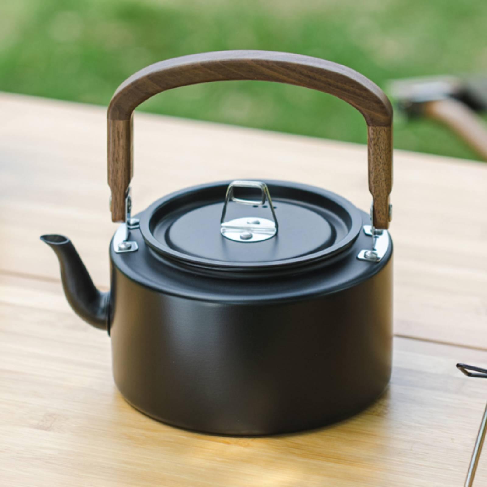 Portable Aluminum Alloy Kettle - огляд і ціна Camping Cooking Kettle
