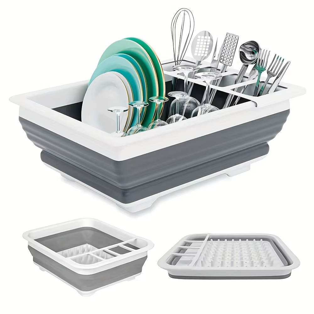 Collapsible Dish Drying Rack w - огляд і ціна Camping Cooking And Eating