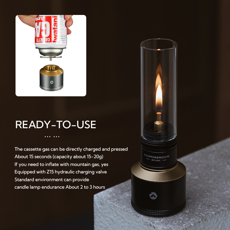 CAMPINGMOON Atmosphere Candle  - огляд і ціна Camping Cooking Burner