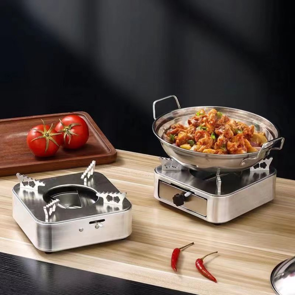 Portable Square Stainless Stee - огляд і ціна Camping Cooking Burner