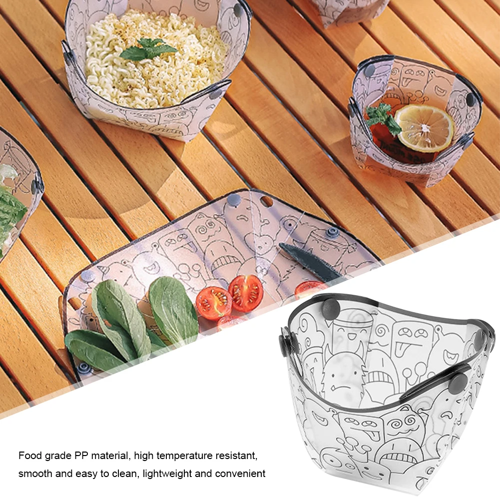 PP Foldable Dinnerware Portabl - огляд і ціна Camping Cooking Dishes