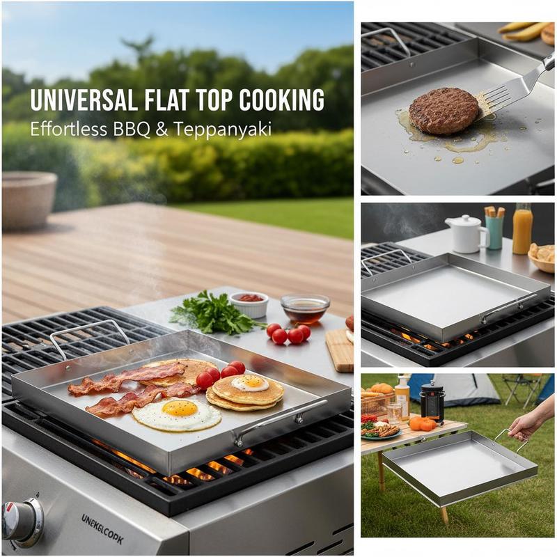 Universal Flat Top Griddle 18x - огляд і ціна Camping Cooking And Eating