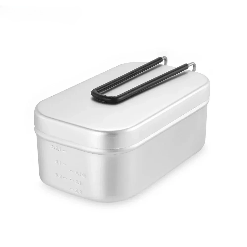 800/1400ML Aluminum Lunch Boxe - огляд і ціна Camping Cooking Dishes