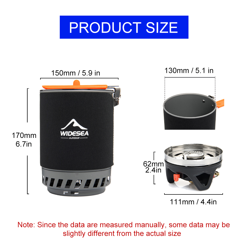 Widesea Camping Cooking System - огляд і ціна Camping Cooking Burner