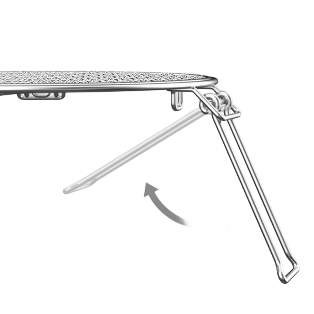 Stainless Steel Foldable Campi - огляд і ціна Camping Cooking Dutch Oven