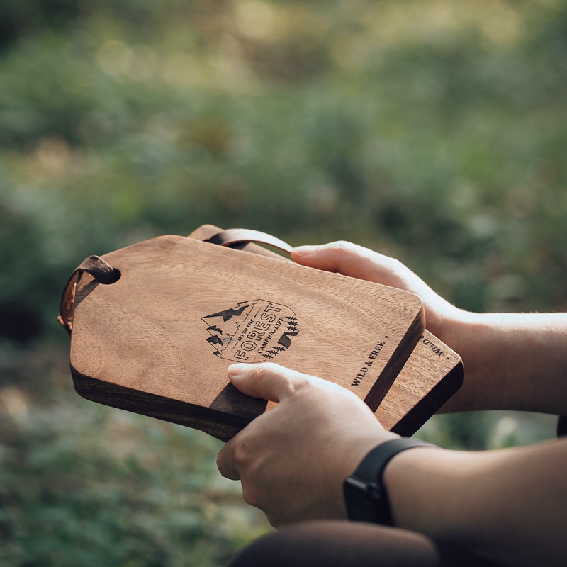 Camper Cutting Board Wood Chop - огляд і ціна Camp Cutting Board