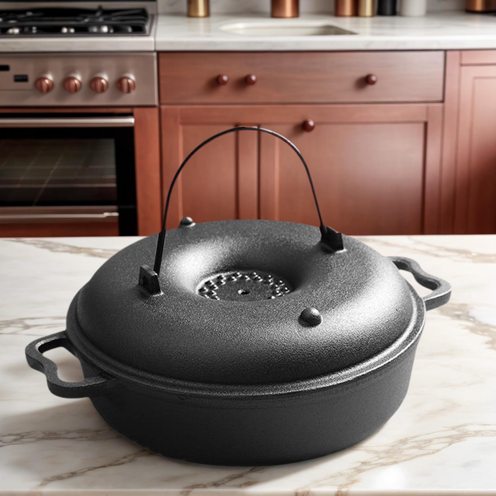 Cast Iron Cauldron For Cooking - огляд і ціна Camping Cooking Dutch Oven