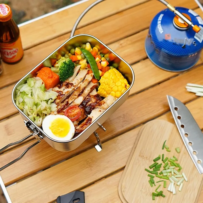 304 Stainless Steel Lunch Box  - огляд і ціна Camp Cutting Board