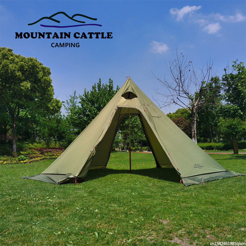 Pyramid Tent With Snow Skirt U - огляд і ціна Camping Cooking Snow