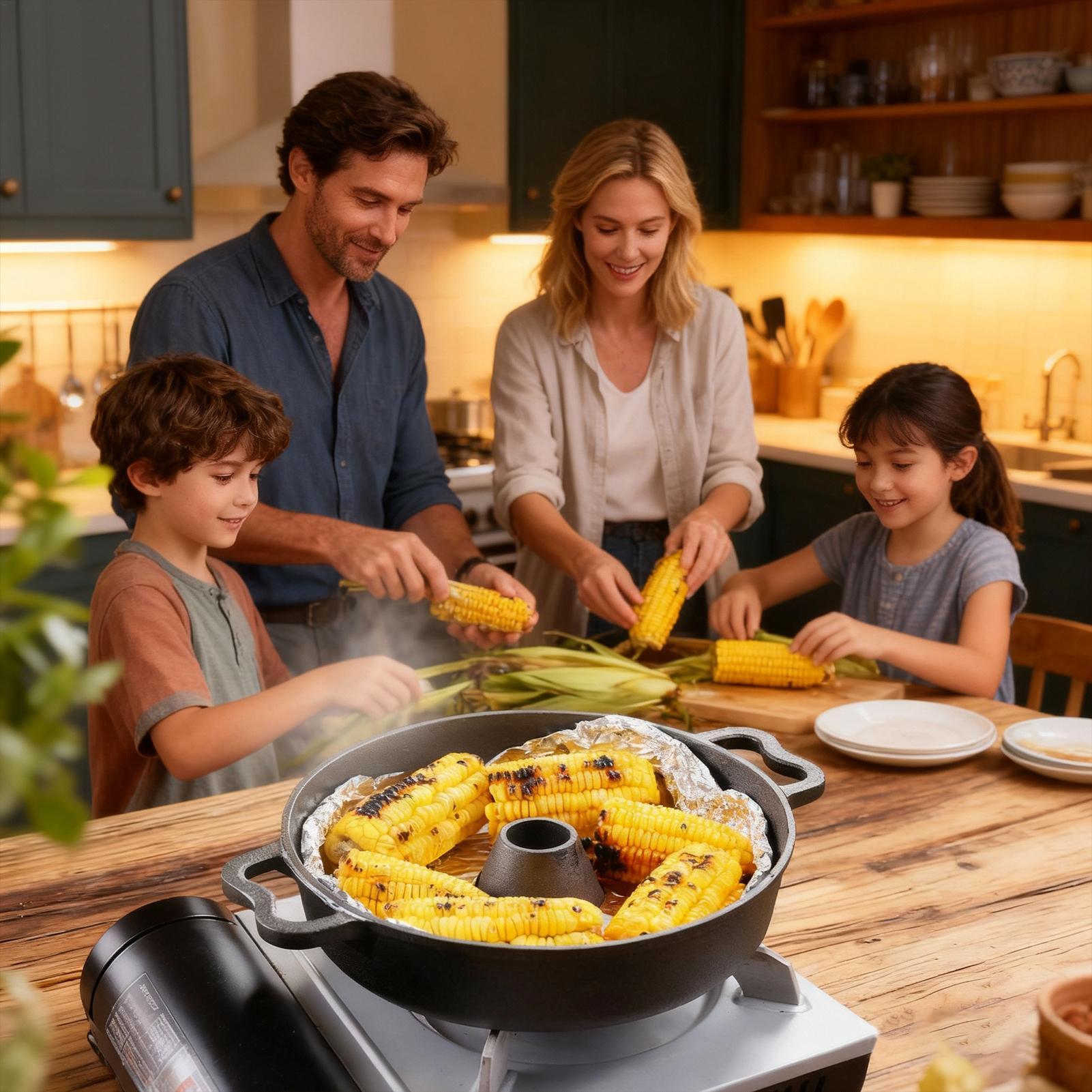 Cast Iron Soup Pot Heavy Duty  - огляд і ціна Camping Cooking Dutch Oven