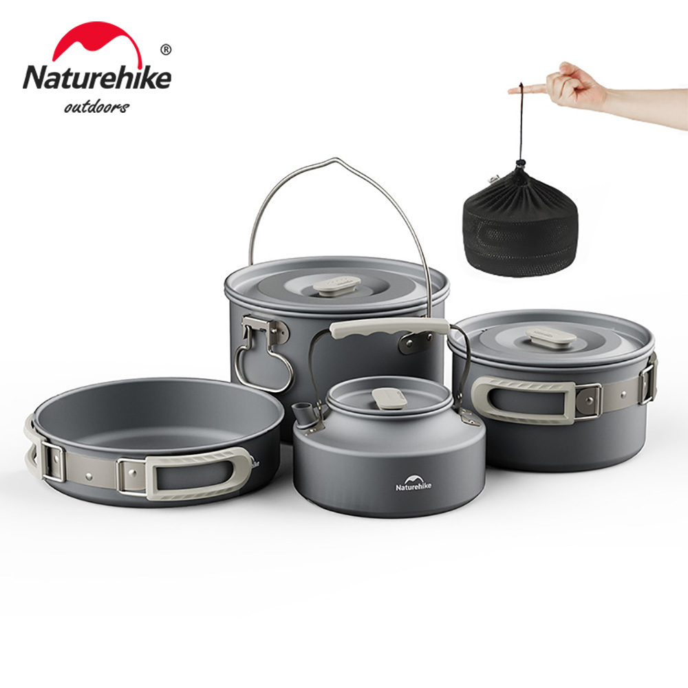 Naturehike Camping Cookware Ki - огляд і ціна Camping Cooking Set Jetboil