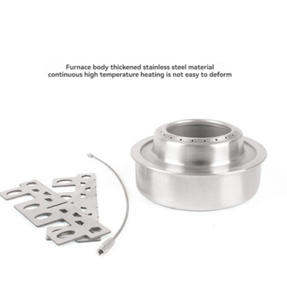 Portable Mini Alcohol Stove Cr - огляд і ціна Camping Cooking Burner