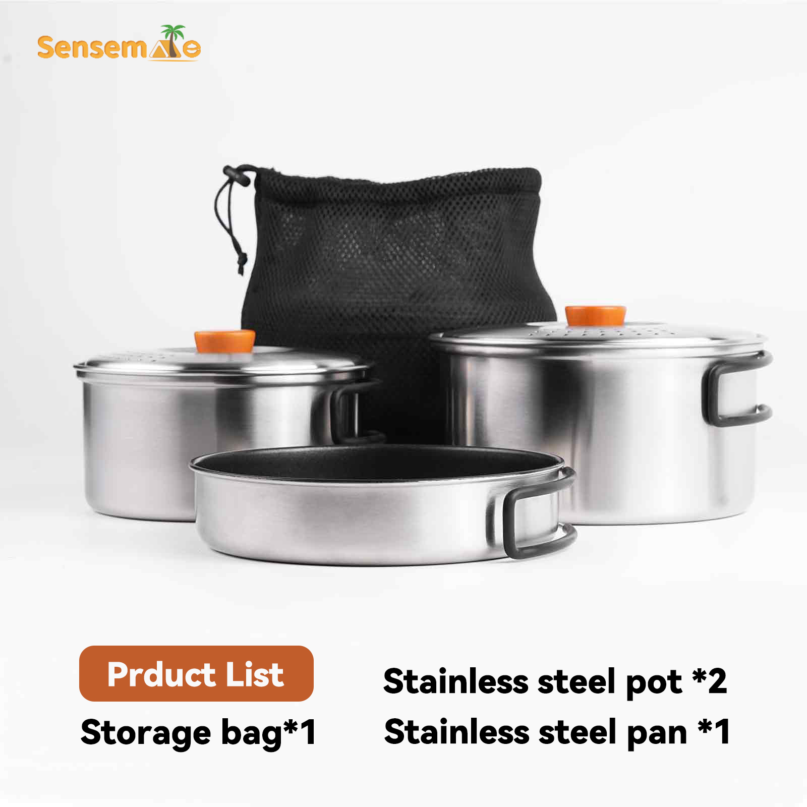 Portable Camping Cooking Set S - огляд і ціна Camping Cooking Mess Kit