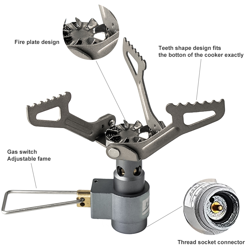 BRS Outdoor Gas Stove Mini Cam - огляд і ціна Camping Cooking Burner