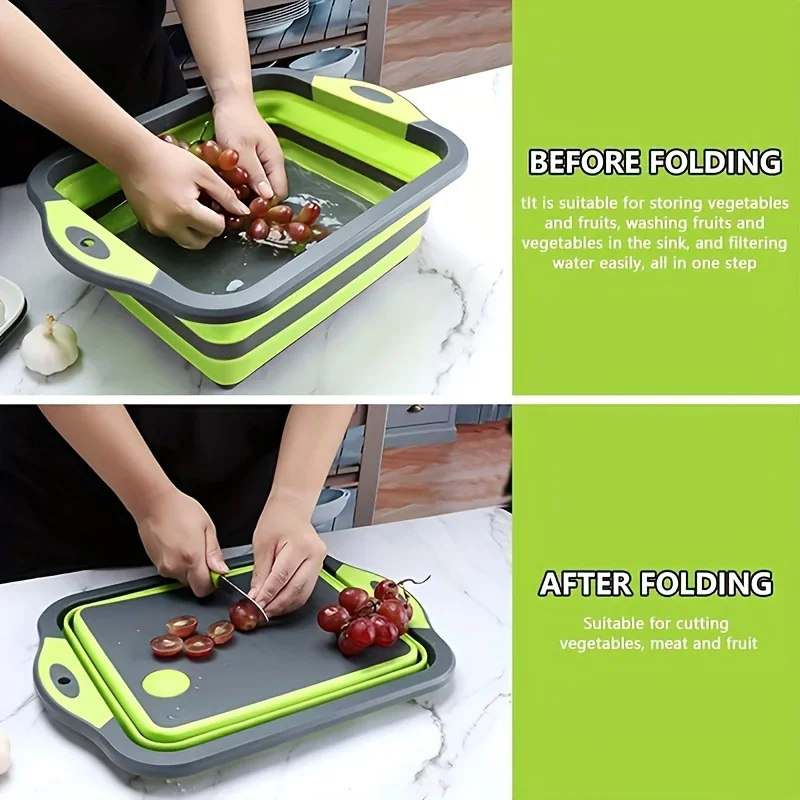 Portable Foldable Water Basin  - огляд і ціна Camp Cutting Board