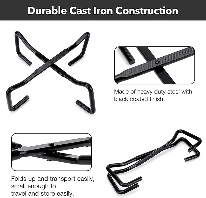 4-in-1 Folding Pot Stand Camp  - огляд і ціна Camping Cooking Dutch Oven