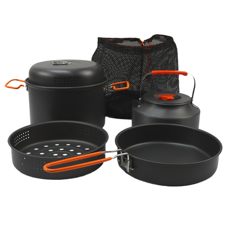 Outdoor Cookware Set Camping C - огляд і ціна Camping Cooking Kettle
