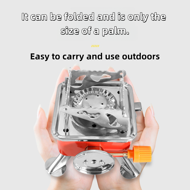 Outdoor Mini Square Stove Camp - огляд і ціна Camping Cooking Ovens