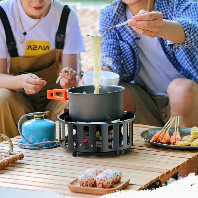 High-Power 7-Core 21000W Porta - огляд і ціна Camping Cooking Burner