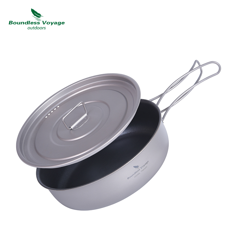 Boundless Voyage Titanium Non- - огляд і ціна Camping Cooking Dishes