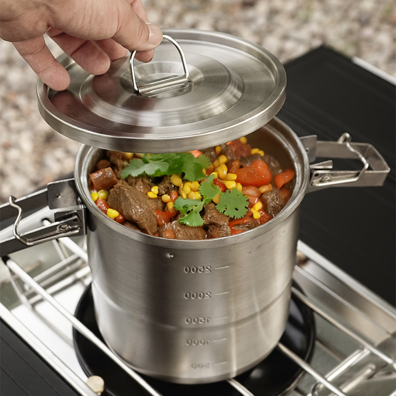 C69 Outdoor Cooking Stainless  - огляд і ціна Camping Cooking Mess Kit