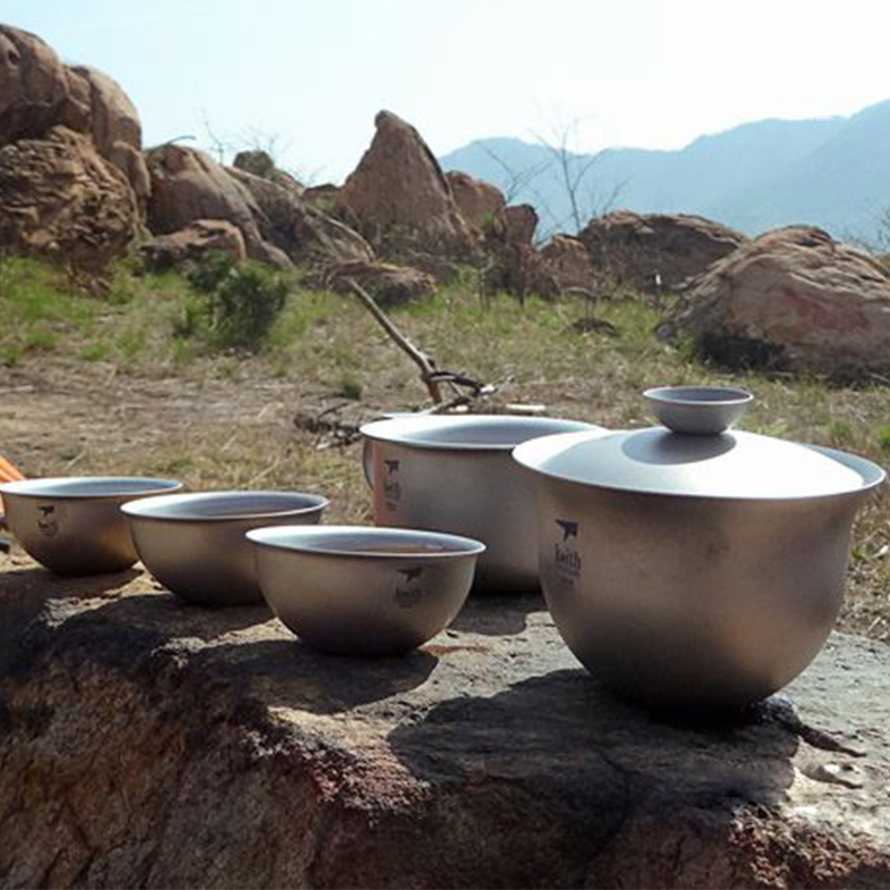 Keith Titanium Kung Fu Tea Set - огляд і ціна Camping Cooking Kettle