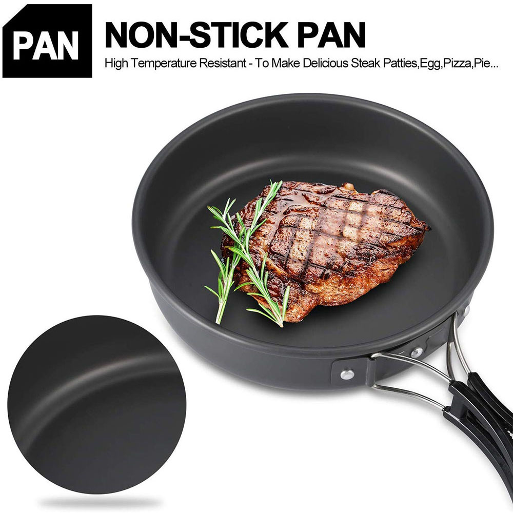 Outdoor Camping Cookware Set M - огляд і ціна Camping Cooking Dishes