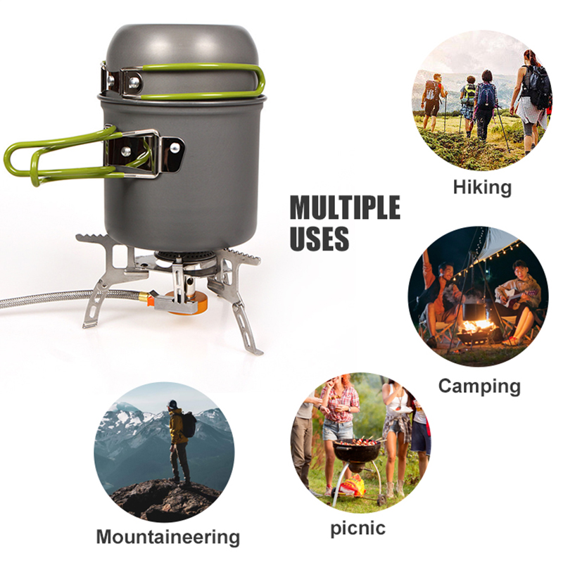 WESTTUNE Camping Pot Hiking Co - огляд і ціна Camping Cooking Set Jetboil