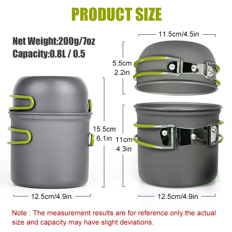 WESTTUNE Camping Pot Hiking Co - огляд і ціна Camping Cooking Set Jetboil