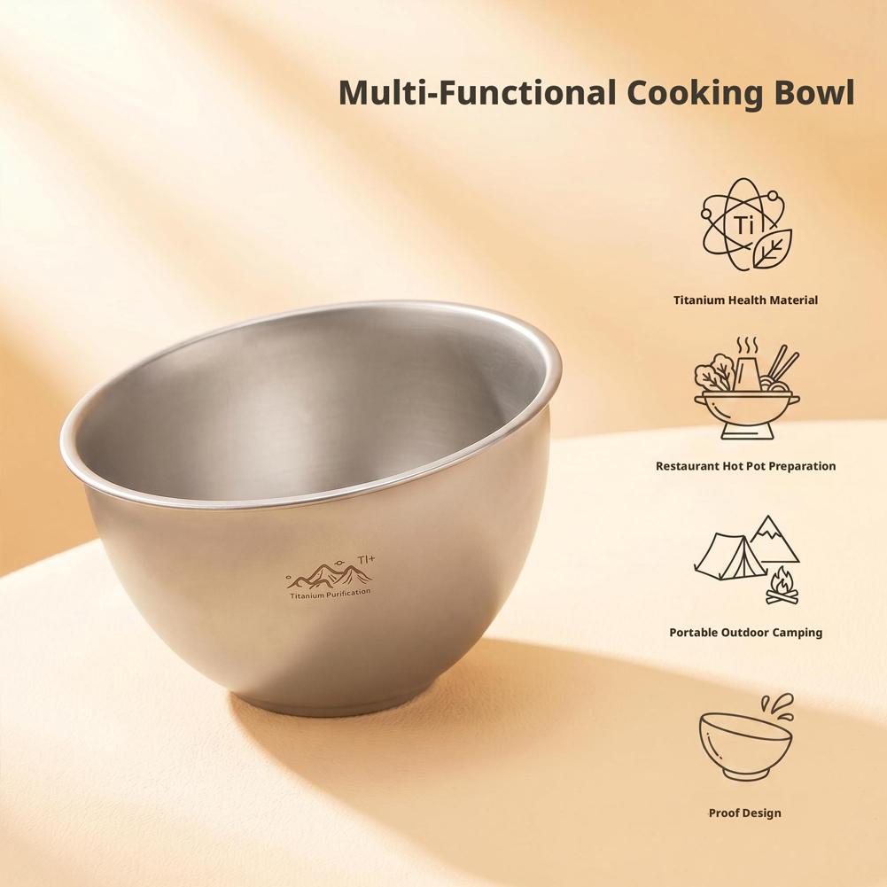 StainlessSteel Cooking Bowl Sl - огляд і ціна Camping Cooking Dishes