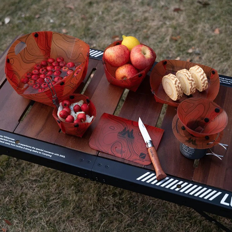 Foldable Camping Tableware Por - огляд і ціна Camping Cooking Dishes