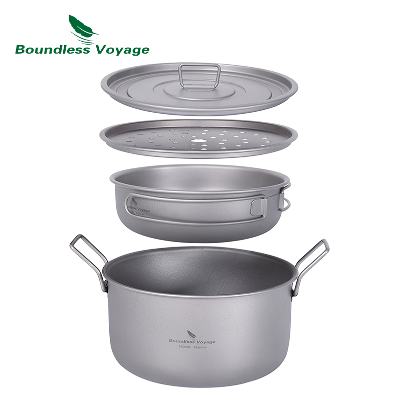 Boundless Voyage Camping Cooki - огляд і ціна Camping Cooking Mess Kit