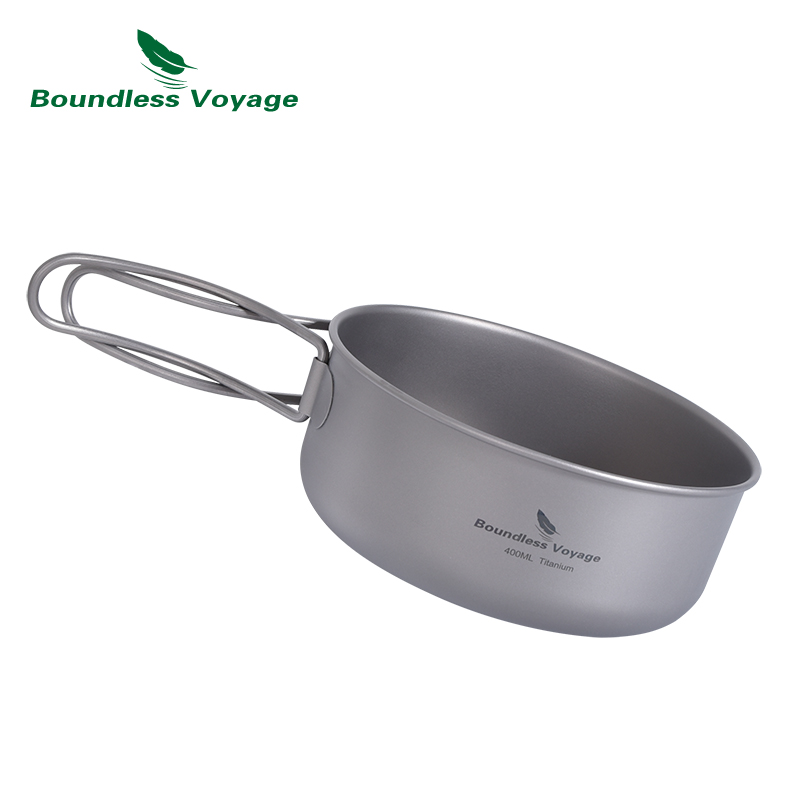 Boundless Voyage Titanium Pot  - огляд і ціна Camping Cooking Mess Kit
