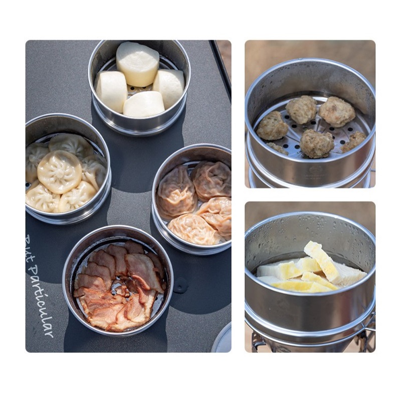 CAMPINGMOON Portatle Outdoor C - огляд і ціна Camping Cooking Dishes